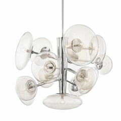 Hudson Valley Opera 14-LT Pendant - Polished Nickel - KBS1471814-PN
