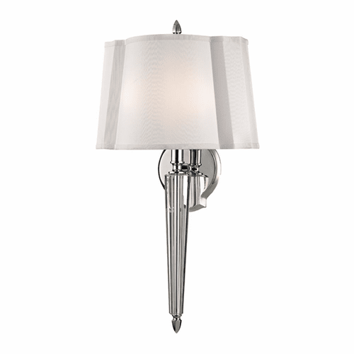 Hudson Valley Oyster Bay 2-LT Wall Sconce - Polished Nickel - 3611-PN