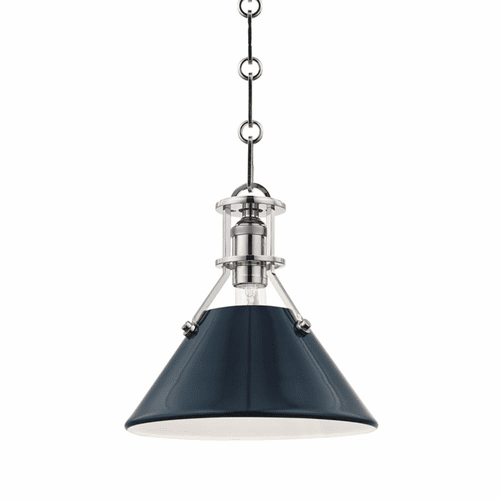 Hudson Valley Painted No.2 1-LT Small Pendant - Bronzel - MDS351-PN/DBL