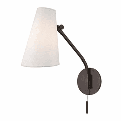 Hudson Valley Patten 1-LT Swing Arm Wall Sconce - Old Bronze - 6341-OB