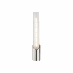Hudson Valley Pylon 1-LT Wall Sconce - Polished Nickel - 2141-PN