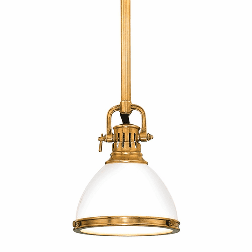 Hudson Valley Randolph 1-LT Pendant - Aged Brass - 2621-AGB