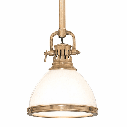 Hudson Valley Randolph 1-LT Pendant - Aged Brass - 2623-AGB