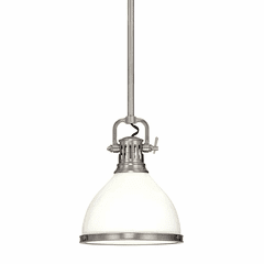 Hudson Valley Randolph 1-LT Pendant - Polished Nickel - 2622-PN Hudson Valley Randolph 1-LT Pendant - Polished Nickel - 2622-PN