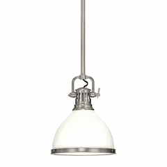 Hudson Valley Randolph 1-LT Pendant - Satin Nickel - 2622-SN Hudson Valley Randolph 1-LT Pendant - Satin Nickel - 2622-SN