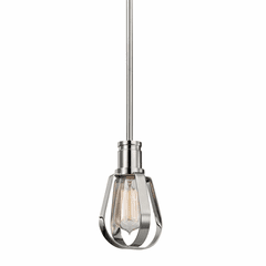 Hudson Valley Red Hook 1-LT Pendant - Polished Nickel - 1080-PN