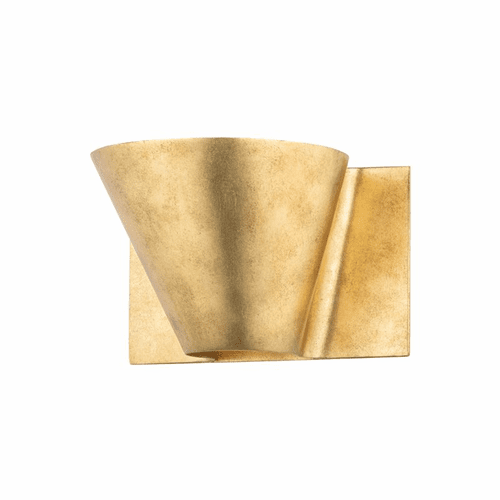 Hudson Valley Reeve 1 Light Wall Sconce - Vintage Gold Leaf - 5600-VGL