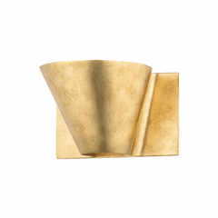 Hudson Valley Reeve 1 Light Wall Sconce - Vintage Gold Leaf - 5600-VGL