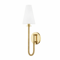 Hudson Valley Ripley 1 Light Wall Sconce - Aged Brass - 8700-AGB