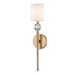 Hudson Valley Rockland 1-LT Wall Sconce - Aged Brass - 8421-AGB