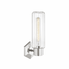 Hudson Valley Roebling 1-LT Wall Sconce - Polished Nickel - 5120-PN