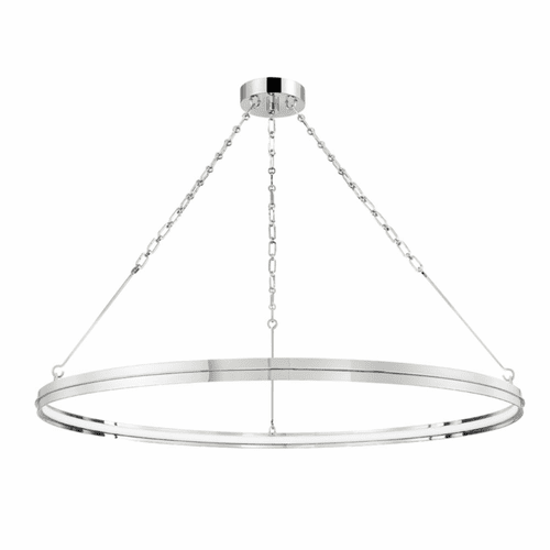 Hudson Valley Rosendale Medium LED Chandelier - Polished Nickel - 7142-PN