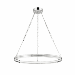 Hudson Valley Rosendale Small LED Chandelier - Polished Nickel - 7128-PN