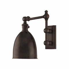 Hudson Valley Roslyn 1-LT Wall Sconce - Old Bronze - 761-OB