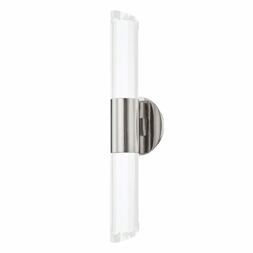 Hudson Valley Rowe 2-LT Wall Sconce - Polished Nickel - 6052-PN