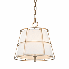 Hudson Valley Savona 2-LT Pendant - Aged Brass - 9816-AGB