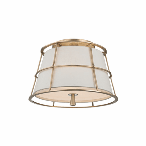 Hudson Valley Savona 2-LT Semi Flush - Aged Brass - 9814-AGB