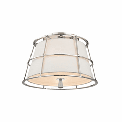 Hudson Valley Savona 2-LT Semi Flush - Polished Nickel - 9814-PN Hudson Valley Savona 2-LT Semi Flush - Polished Nickel - 9814-PN