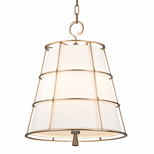Hudson Valley Savona 3-LT Pendant - Aged Brass - 9818-AGB