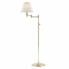 Hudson Valley Signature No.1 1-LT Floor Lamp - Aged Brass - MDSL601-AGB