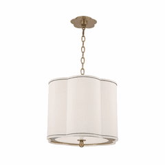 Hudson Valley Sweeny 3-LT Pendant - Aged Brass - 7915-AGB Hudson Valley Sweeny 3-LT Pendant - Aged Brass - 7915-AGB