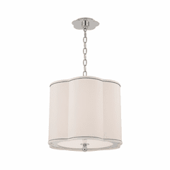 Hudson Valley Sweeny 3-LT Pendant - Polished Nickel - 7915-PN
