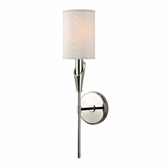 Hudson Valley Tate 1-LT Wall Sconce - Polished Nickel - 1311-PN