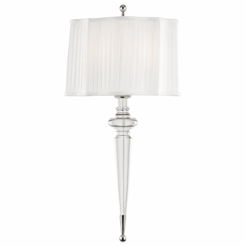 Hudson Valley Tipton 2-LT Wall Sconce - Polished Nickel - 7611-PN