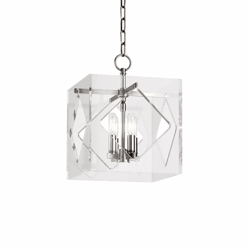 Hudson Valley Travis 4-LT Pendant - Polished Nickel - 5912-PN
