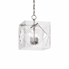 Hudson Valley Travis 4-LT Pendant - Polished Nickel - 5912-PN