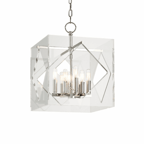 Hudson Valley Travis 8-LT Pendant - Polished Nickel - 5916-PN