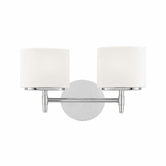 Hudson Valley Trinity 2-LT Bath Light Bracket - Polished Chrome - 8902-PC