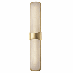 Hudson Valley Valencia LED Wall Sconce - Aged Brass - 3426-AGB