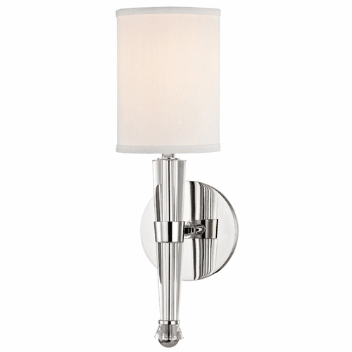 Hudson Valley Volta 1-LT Wall Sconce - Polished Nickel - 4110-PN