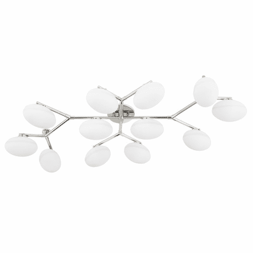 Hudson Valley Wagner 12 Light Semi Flush - Polished Nickel - 5559-PN