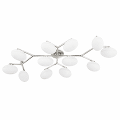 Hudson Valley Wagner 12 Light Semi Flush - Polished Nickel - 5559-PN