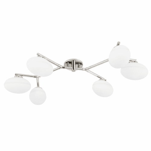 Hudson Valley Wagner 6 Light Semi Flush - Polished Nickel - 5541-PN