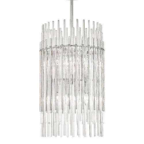 Hudson Valley Wallis 8-LT Pendant - Polished Nickel - 6315-PN