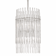 Hudson Valley Wallis 8-LT Pendant - Polished Nickel - 6315-PN Hudson Valley Wallis 8-LT Pendant - Polished Nickel - 6315-PN
