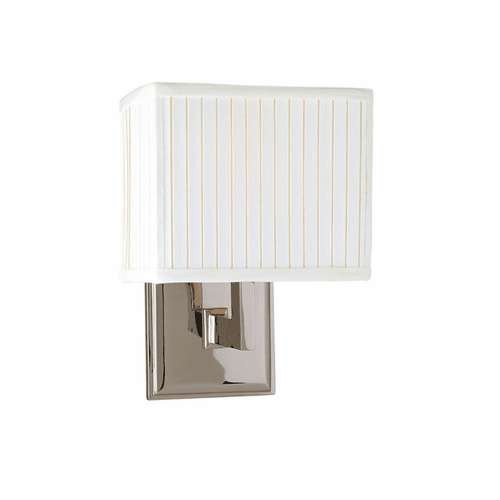 Hudson Valley Waverly 1-LT Wall Sconce - Polished Nickel - 351-PN