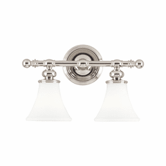 Hudson Valley Weston 2-LT Bath Light Bracket - Polished Nickel - 4502-PN