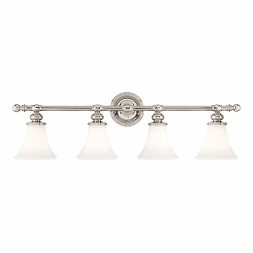 Hudson Valley Weston 4-LT Bath Light Bracket - Polished Nickel - 4504-PN