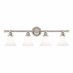 Hudson Valley Weston 4-LT Bath Light Bracket - Polished Nickel - 4504-PN