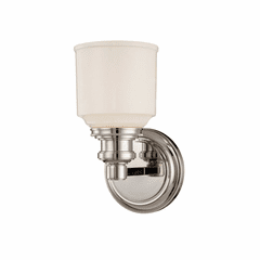 Hudson Valley Windham 1-LT Bath Light Bracket - Satin Nickel - 3401-SN