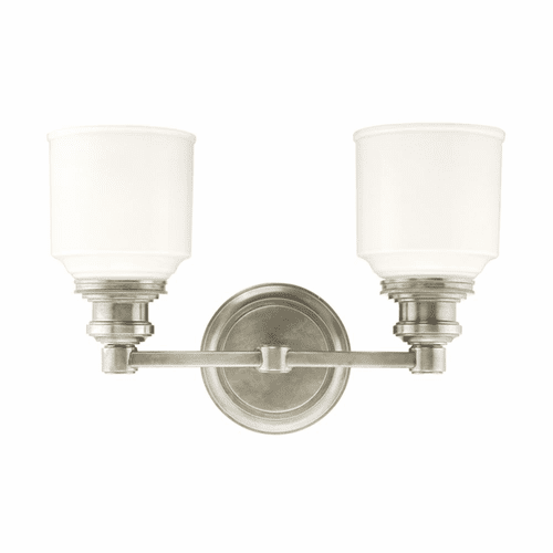Hudson Valley Windham 2-LT Bath Light Bracket - Satin Nickel - 3402-SN