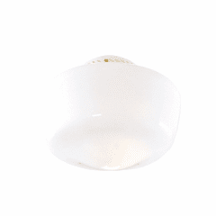 Hunter 10" Opal Glass Schoolhouse Globe - 22555