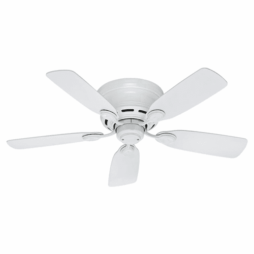 Hunter 42" Low Profile IV Ceiling Fan - White - 51059