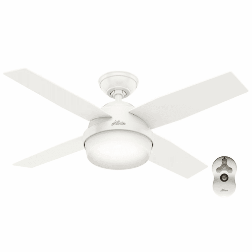 Hunter 44" Hunter Ceiling Fan Dempsey w/Remote Control Fresh White - 59246FWFW