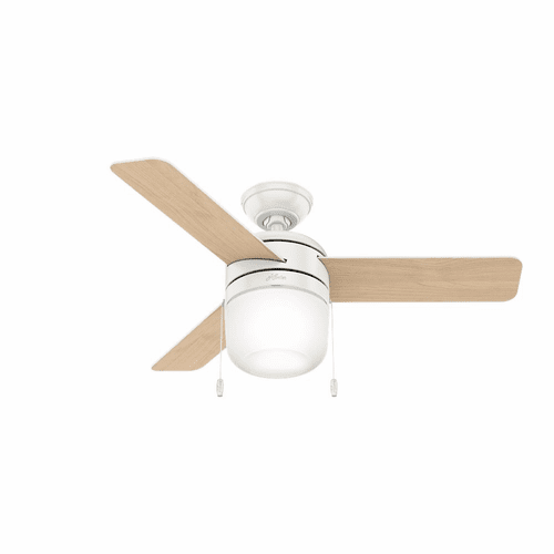 Hunter Acumen 42" Ceiling Fan w/LED Light - Fresh White - 59409