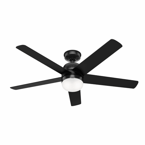 Hunter Anorak 52" Outdoor Ceiling Fan w/LED Light - Matte Black - 50292